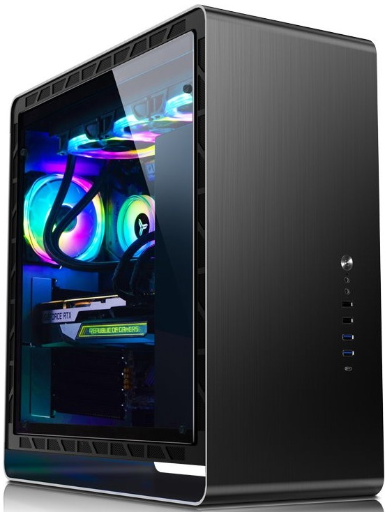 CASING EATX UMX6-G BLACK - EATX/ATX