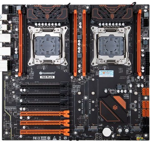 Mainboard Support Dual CPU LGA PIN 2011 v3 & v4